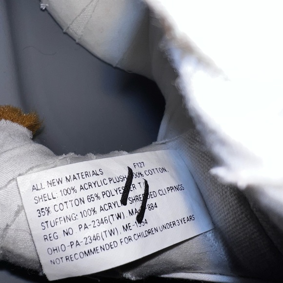 1999 PUFFY the Dog Stuffed bandaged ace wrap as in Something About Mary movie - Picture 9 of 10